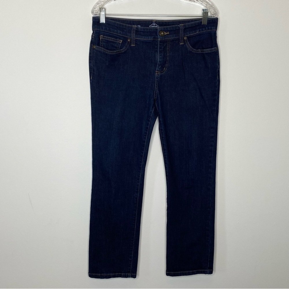 St. John’s Bay Petite Dark Wash Straight Leg Jeans